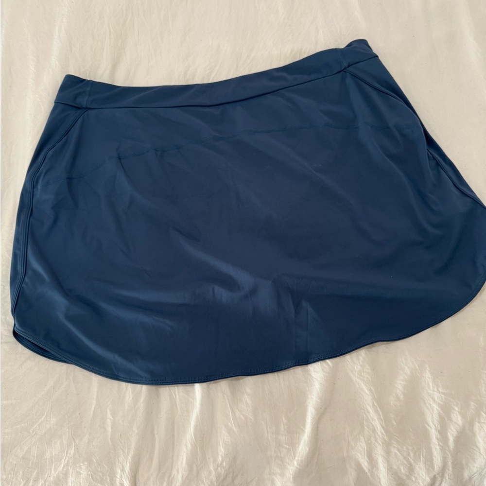 Navy Blue Athletic Skort